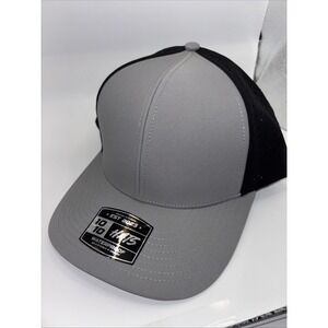 10 10 Hats 6 panel gray black waterproof adjustable dry fit Micro Mesh New Hat